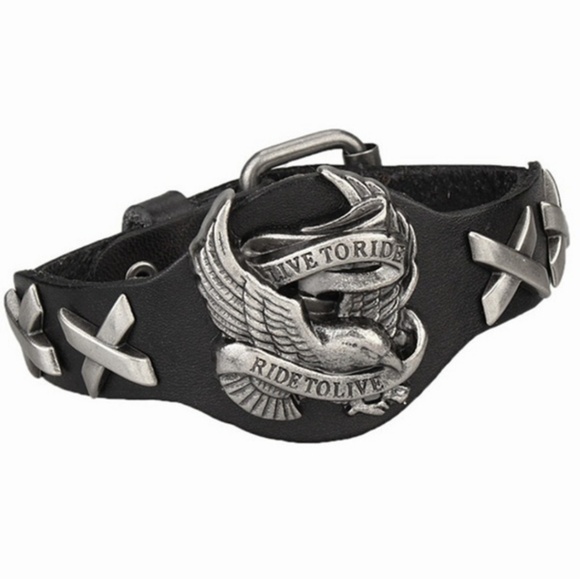 Harley Davidson Other - HARLEY DAVIDSON EAGLE BRACELET (UNISEX)